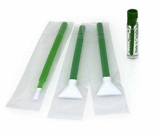 VisibleDust EZ Sensor Cleaning Kit Mini 1.6x, 16 mm Sensor Clean and Green Vswabs