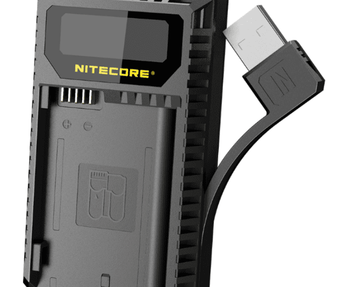 Nitecore UNK2 Dual-Slot USB Charger for Nikon