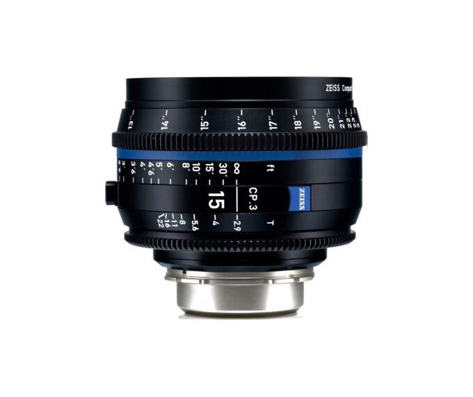 ZEISS CP.3 15mm T2.9 Compact Prime Lens (PL Mount, Feet)