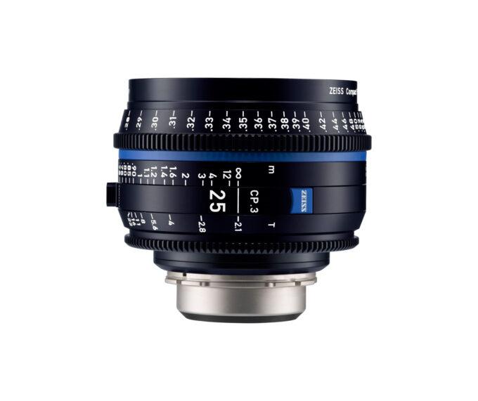 ZEISS CP.3 25mm T2.1 Compact Prime Lens (EF Mount, Feet)