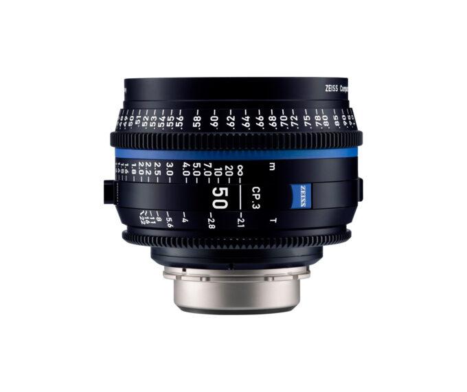 ZEISS CP.3 50mm T2.1 Compact Prime Lens (EF Mount, Feet)