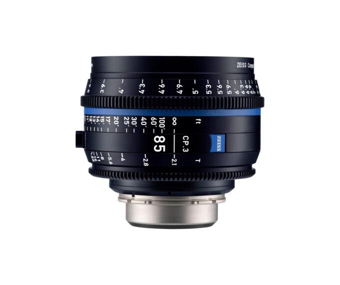 ZEISS CP.3 85mm T2.1 Compact Prime Lens (EF Mount, Feet)