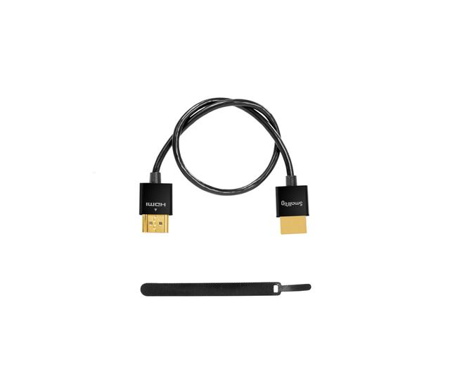 SmallRig Ultra Thin 4K HDMI Cable 35cm/1.15Ft – Hyper Flexible For Camera Rig – Model 2956