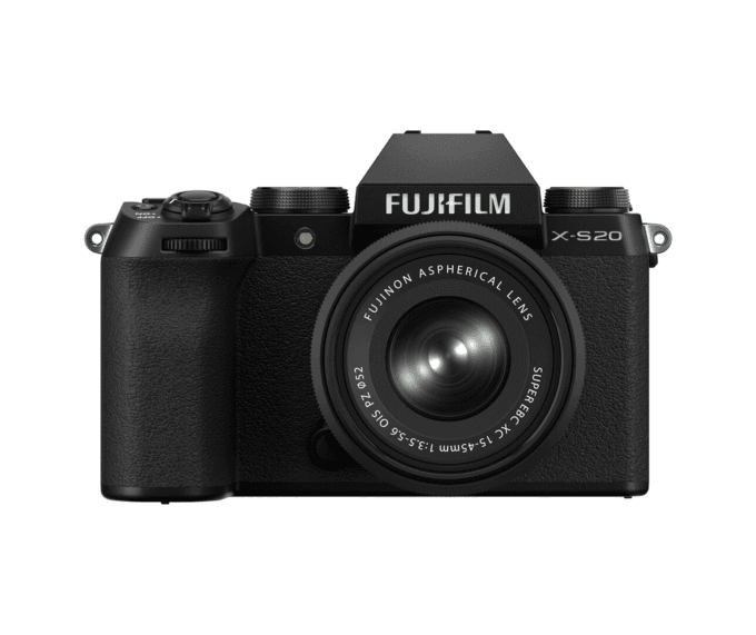PRE-ORDER: FUJIFILM X-S20 Body with XC 15-45 F3.5-5.6 OIS PZ