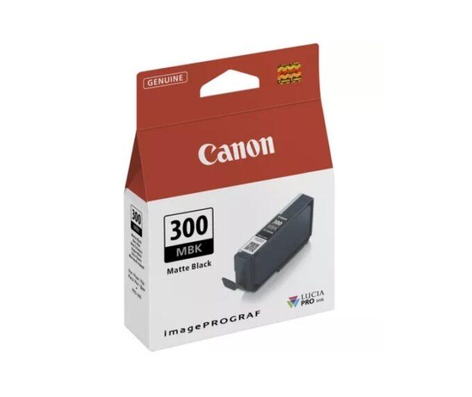 Canon PFI-300MBK Matte Black Ink Cartridge For imagePROGRAF PRO-300 A3+ Printer