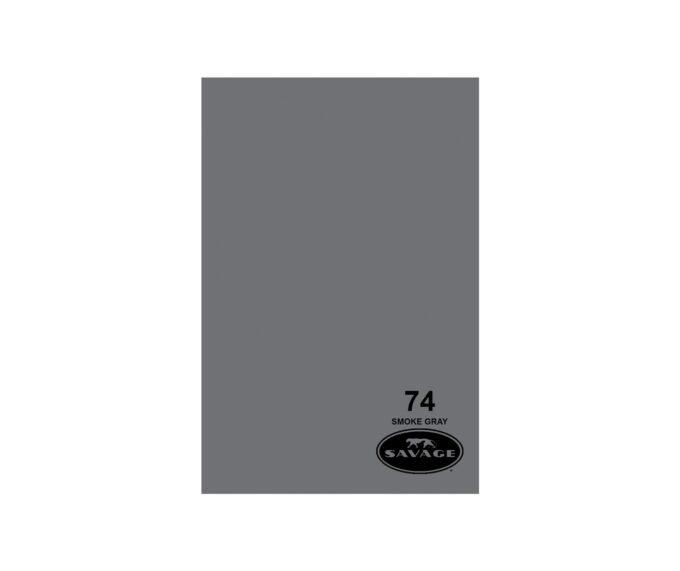 Savage Widetone Seamless Background Paper (#74 Smoke Gray, 107" x 12 yards)