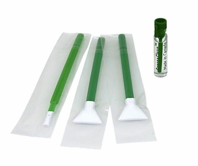 VisibleDust EZ Sensor Cleaning Kit Mini 1.3x, 20 mm Sensor Clean and Green Vswabs